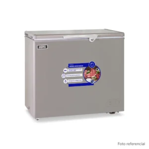 Congelador 320 litros con tina de Acero Inoxidable