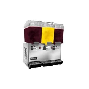 Dispensador de jugos de 54 litros con 3 tolvas