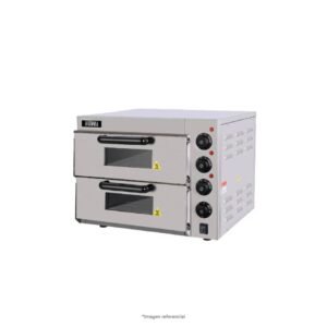Horno Pizzero Electrico 30 cms 2 Compartimientos